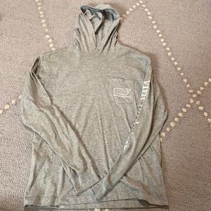 Vineyard vines long sleeved shirt, size xs, gray